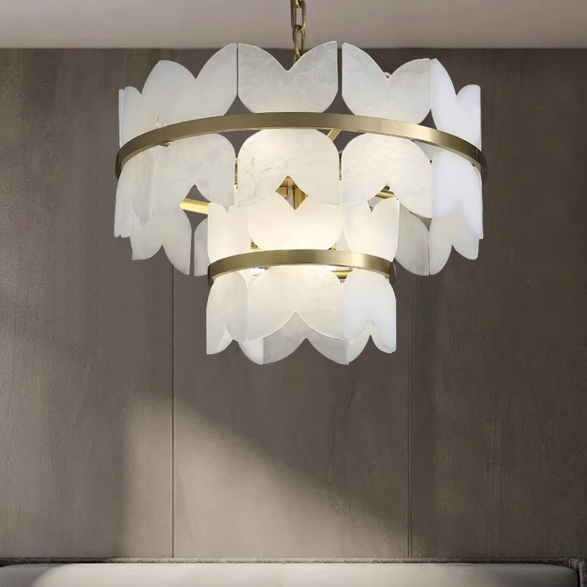 Seraphina Vintage Alabaster Kronleuchter