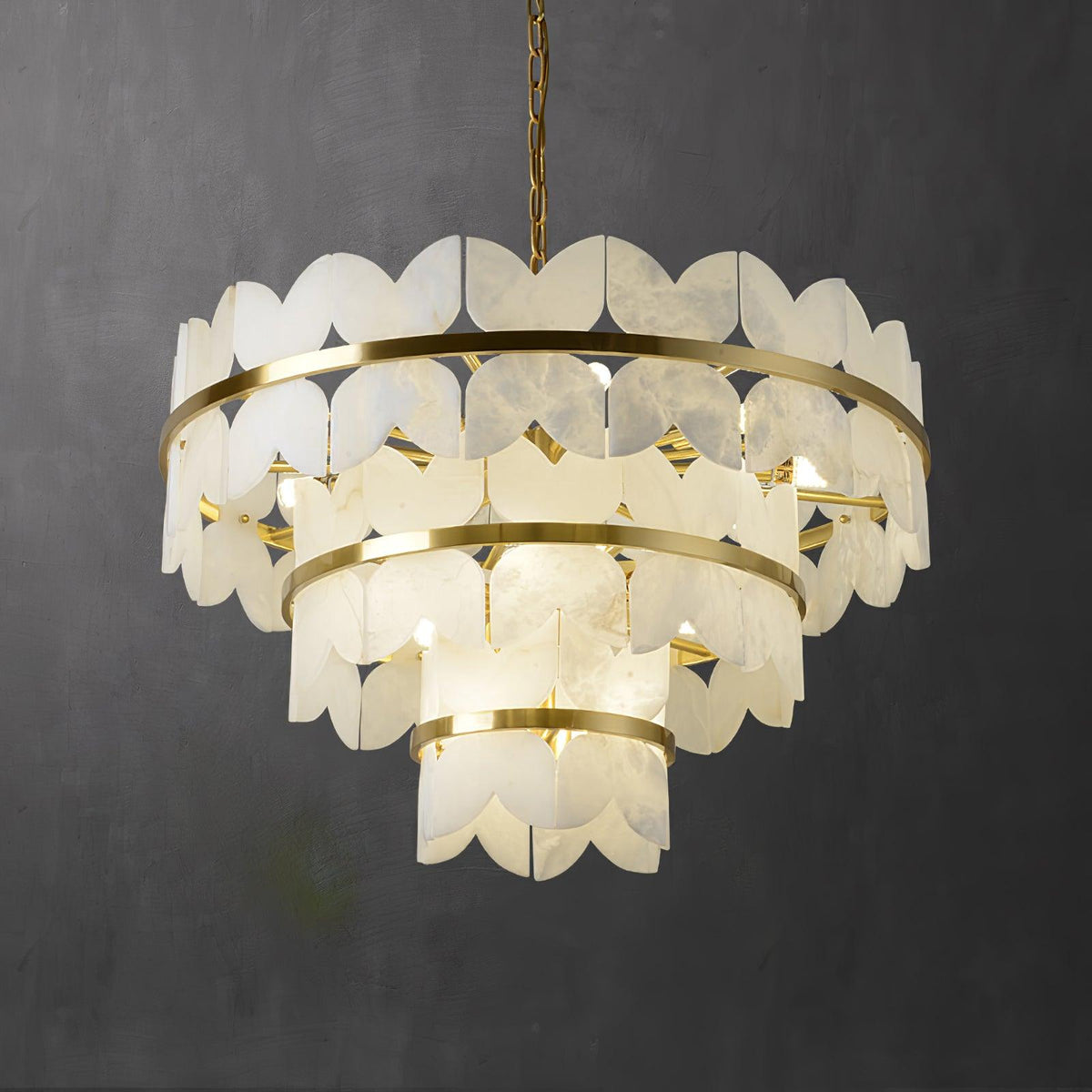 Seraphina Vintage Alabaster Kronleuchter