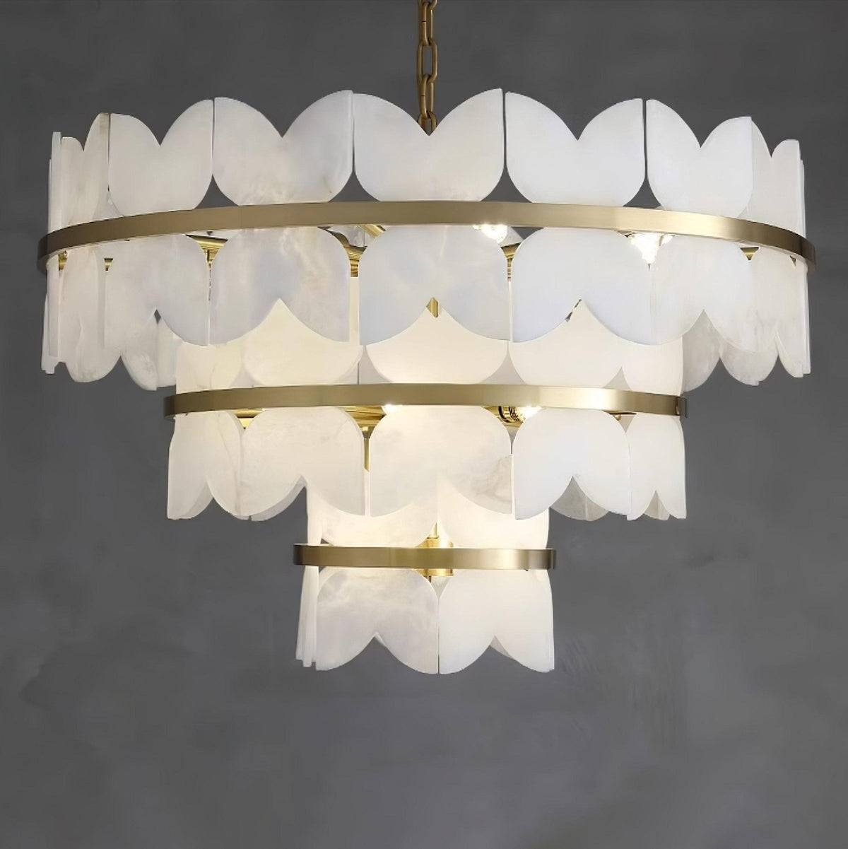 Seraphina Vintage Alabaster Kronleuchter