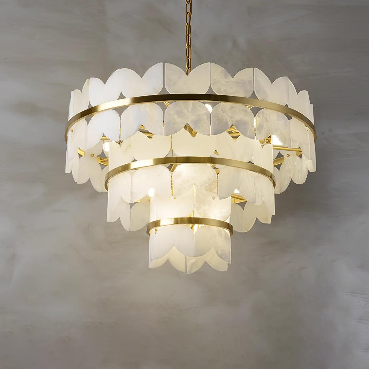 Seraphina Vintage Alabaster Kronleuchter