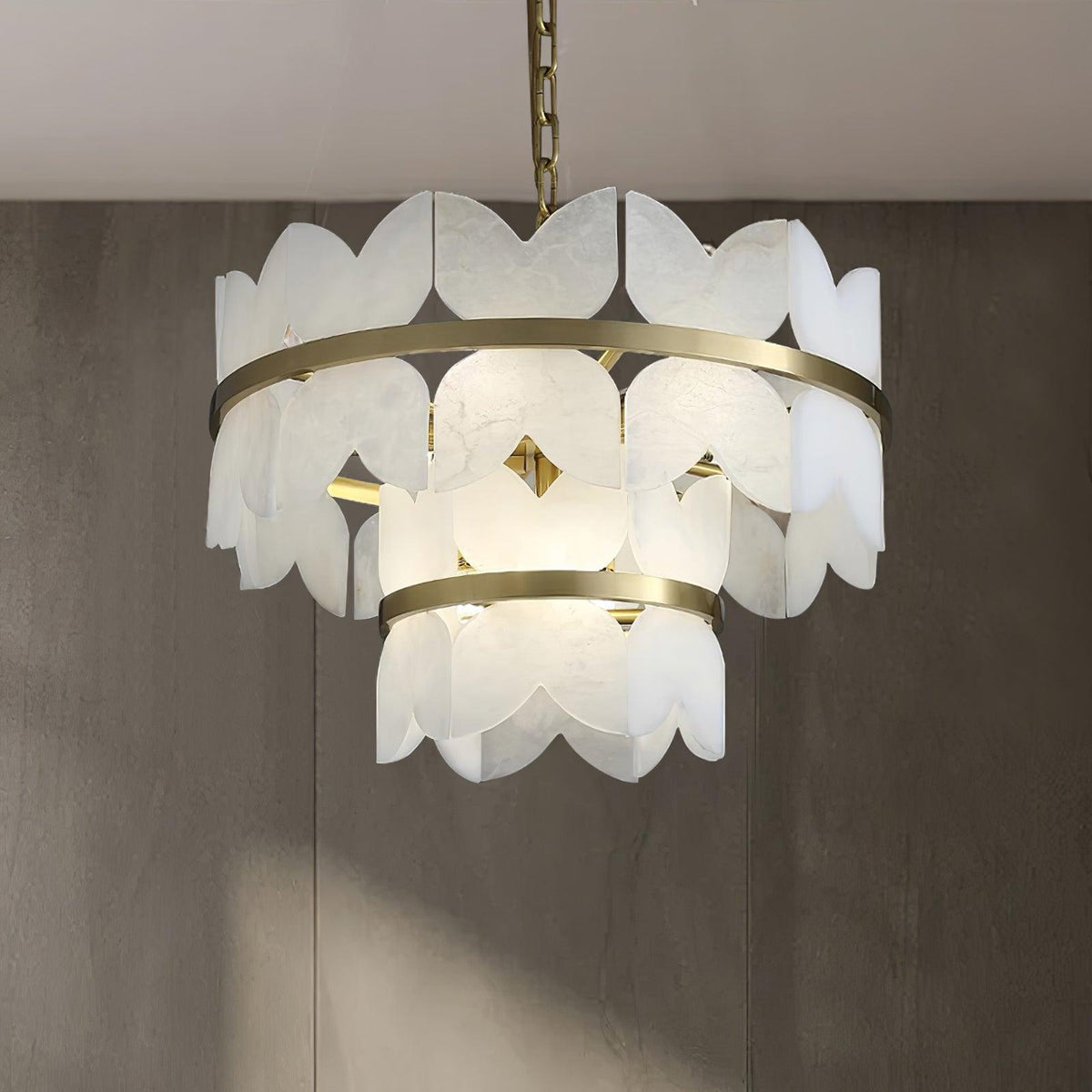 Seraphina Vintage Alabaster Kronleuchter