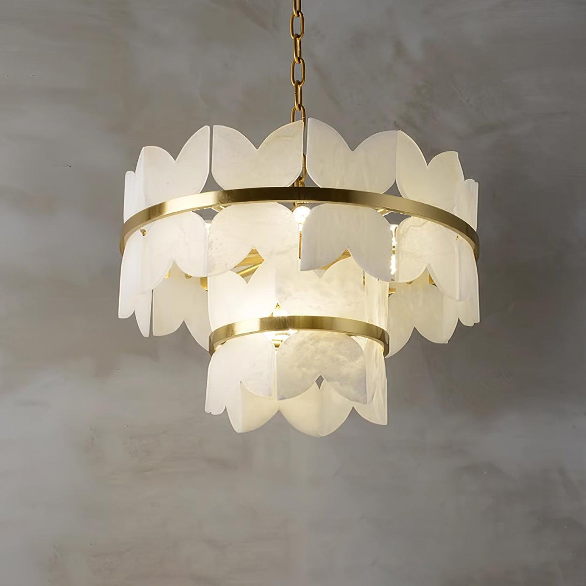 Seraphina Vintage Alabaster Kronleuchter