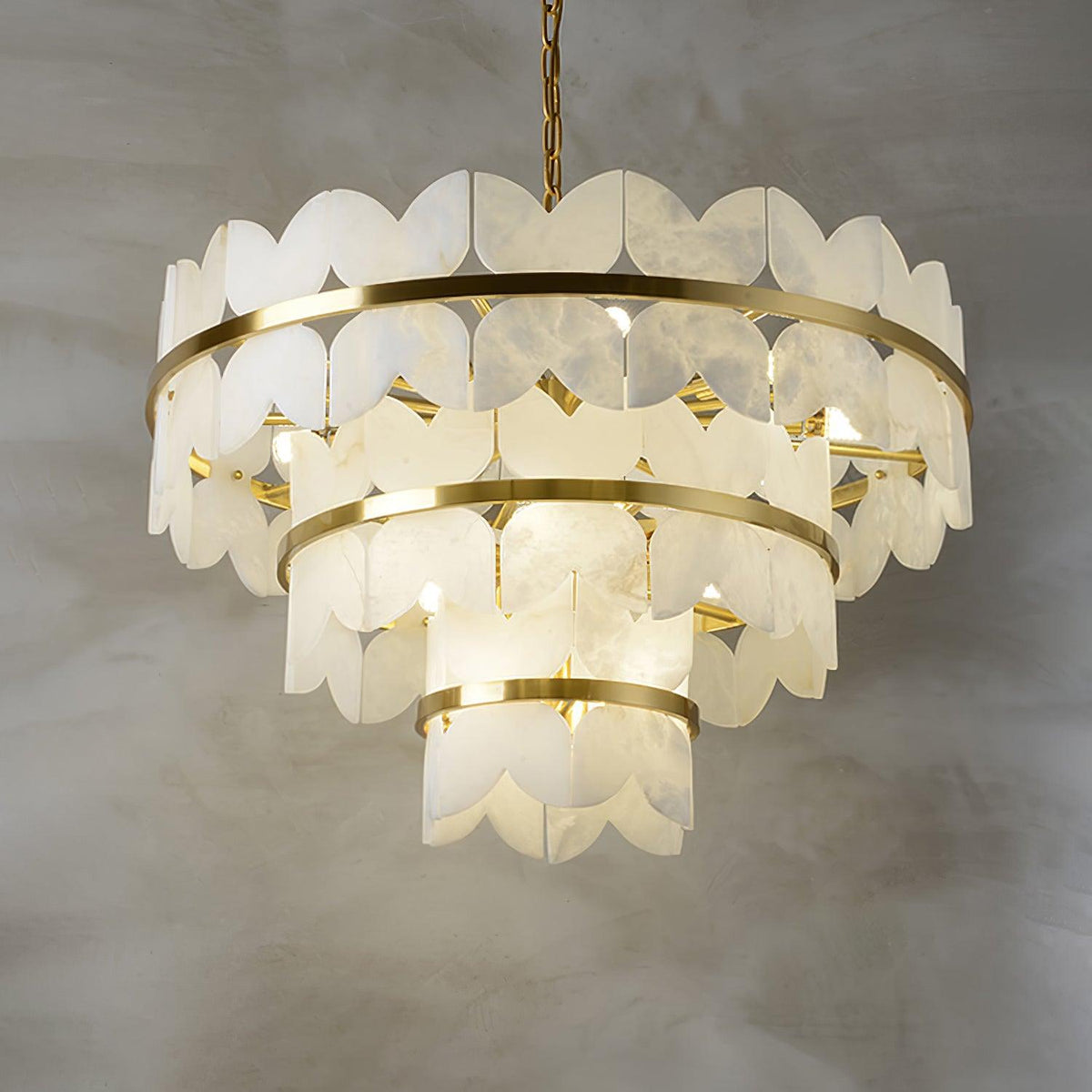 Seraphina Vintage Alabaster Kronleuchter
