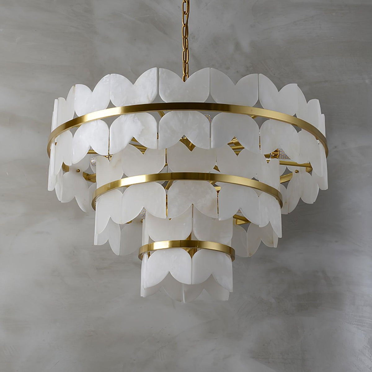 Seraphina Vintage Alabaster Kronleuchter