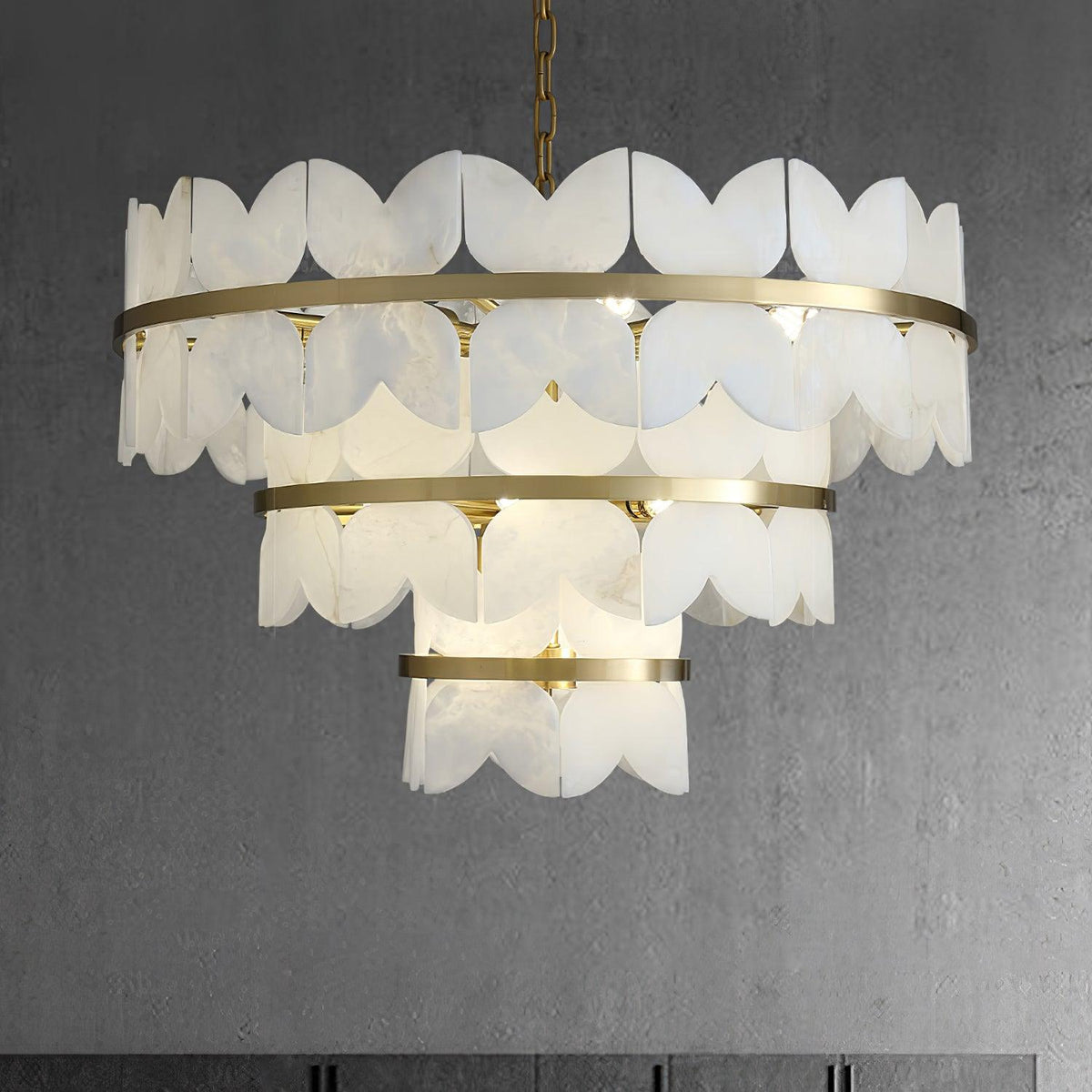 Seraphina Vintage Alabaster Kronleuchter