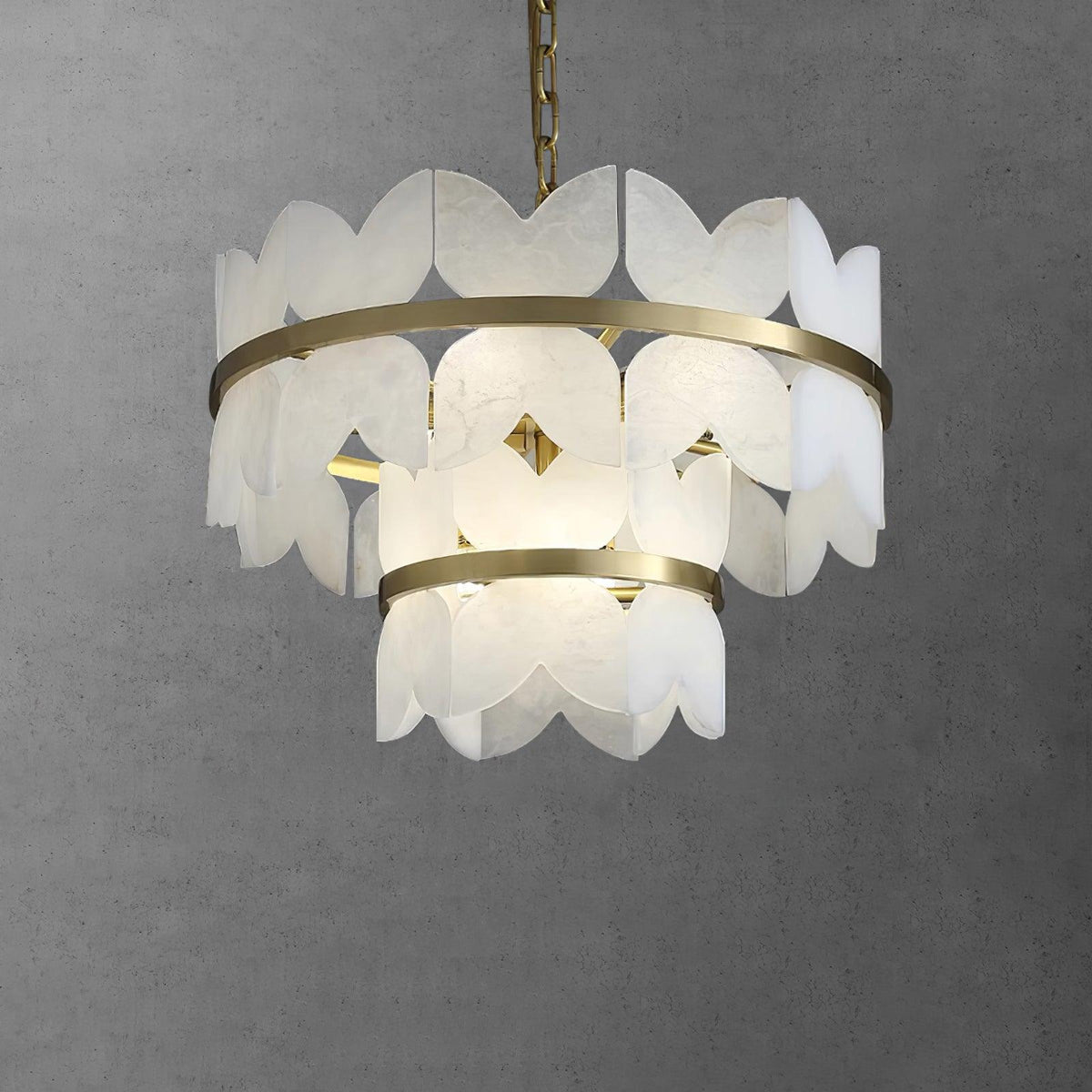 Seraphina Vintage Alabaster Kronleuchter