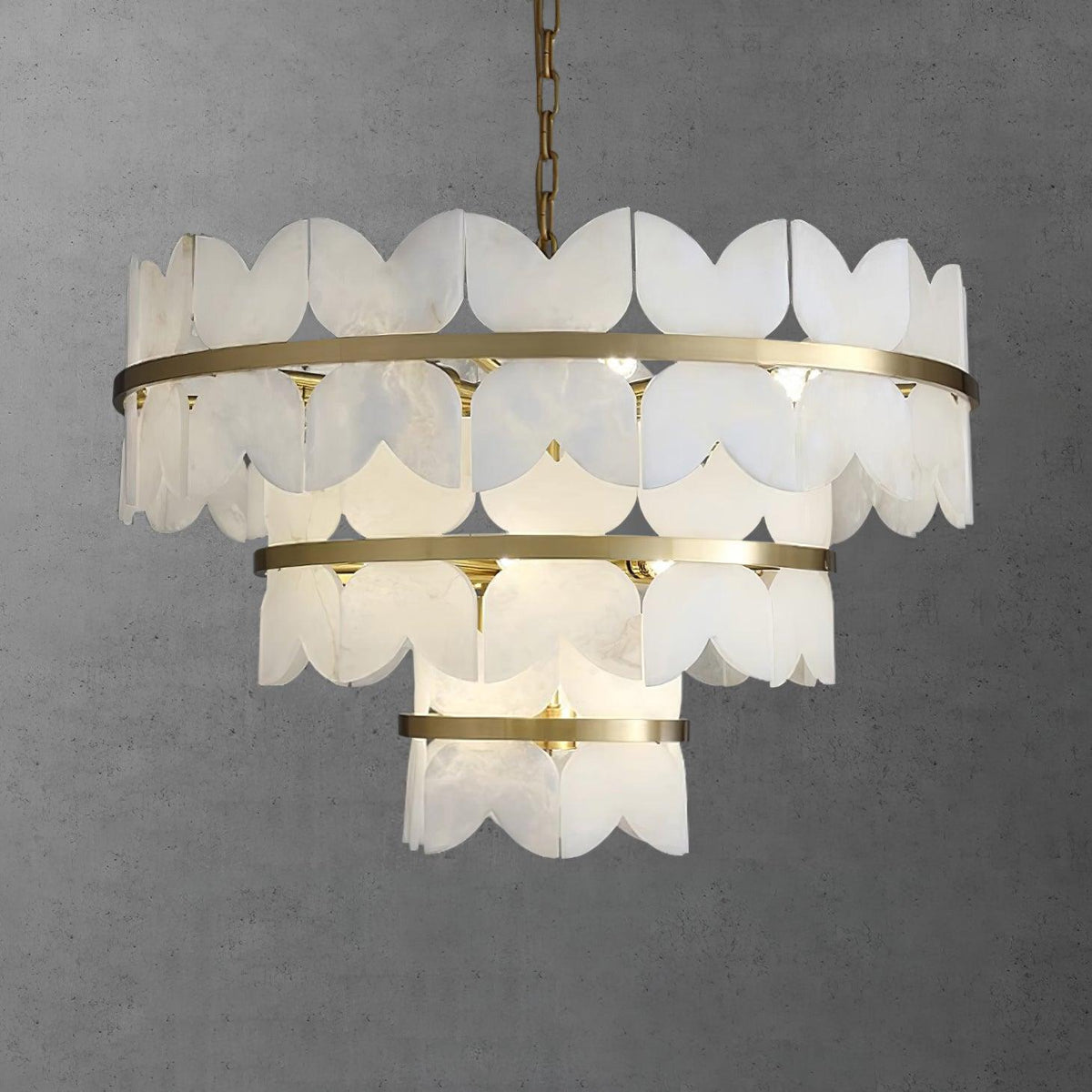 Seraphina Vintage Alabaster Kronleuchter