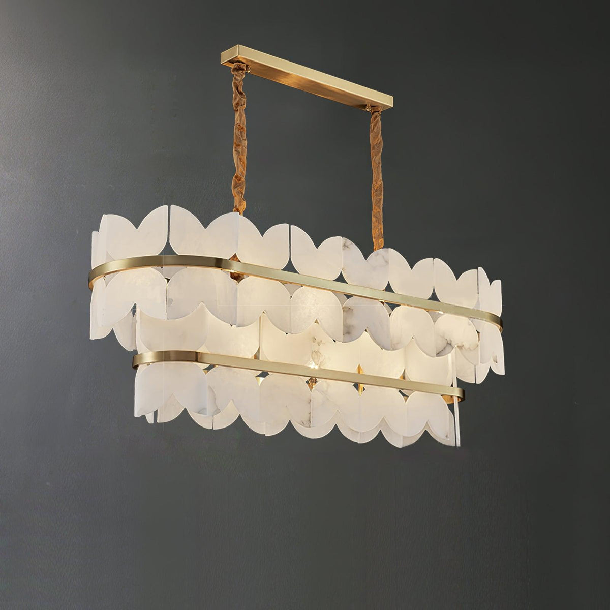 Seraphina Vintage Alabaster Kronleuchter