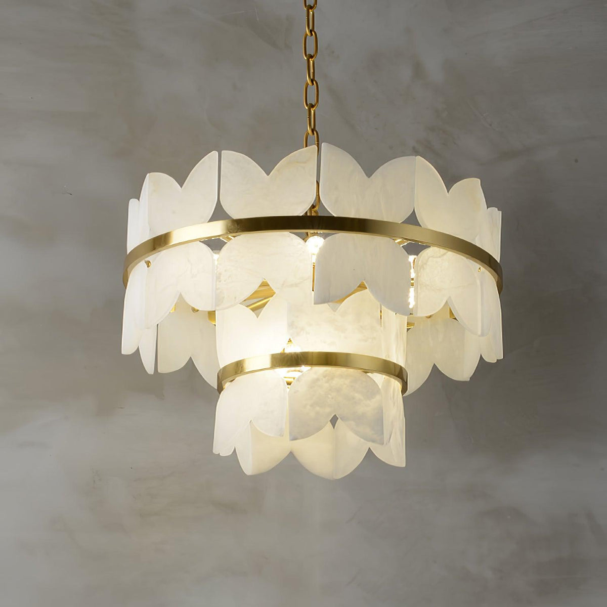 Seraphina Vintage Alabaster Kronleuchter