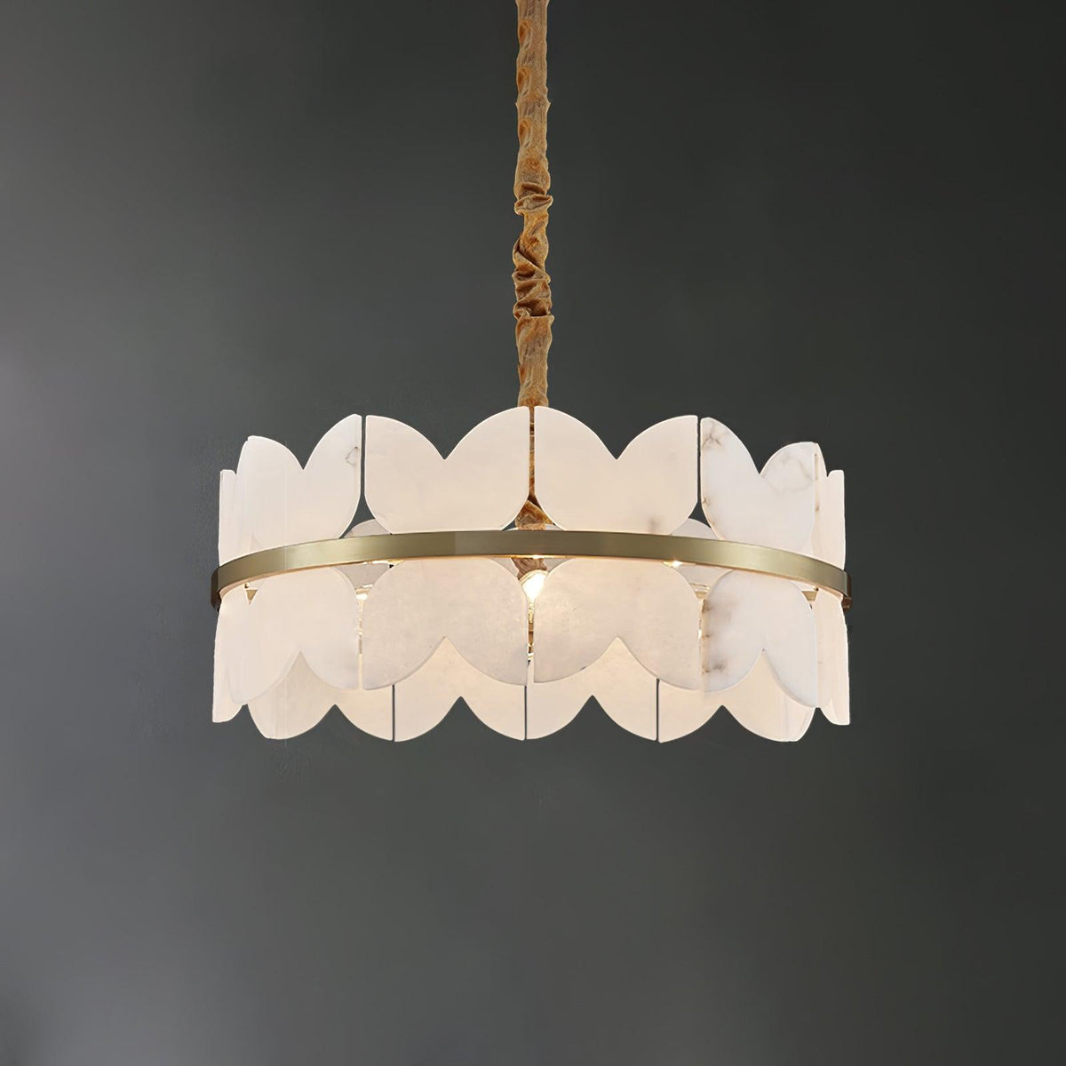 Seraphina Vintage Alabaster Kronleuchter