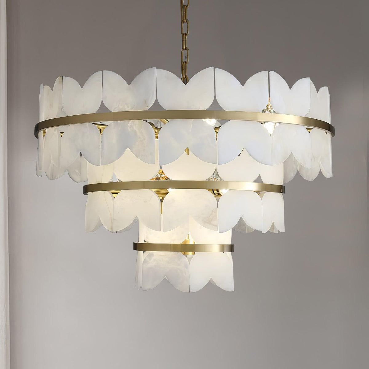 Seraphina Vintage Alabaster Kronleuchter