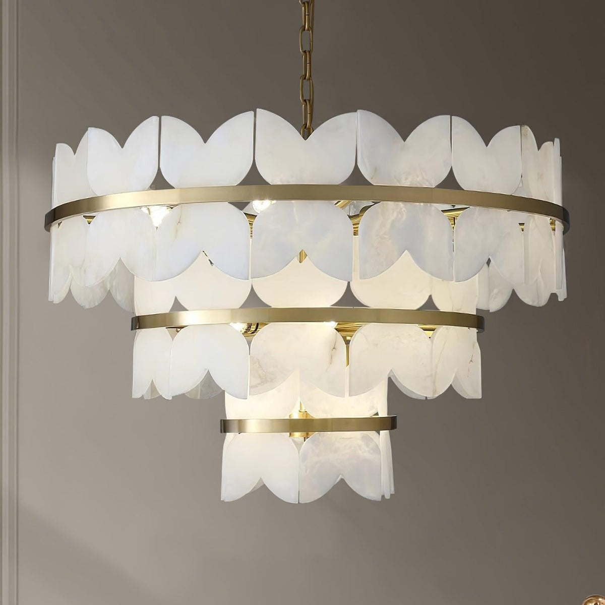 Seraphina Vintage Alabaster Kronleuchter