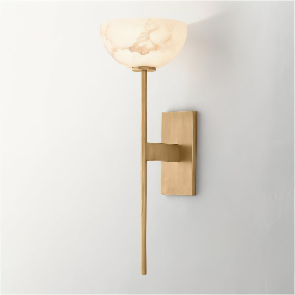 Sondel Alabaster-Wandleuchte