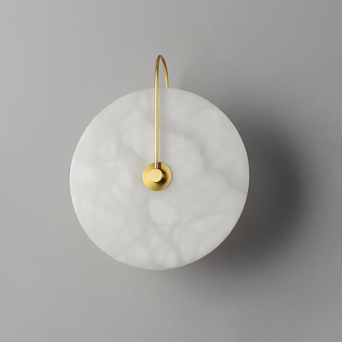 Albeenne Alabaster Kugel-Wandleuchte