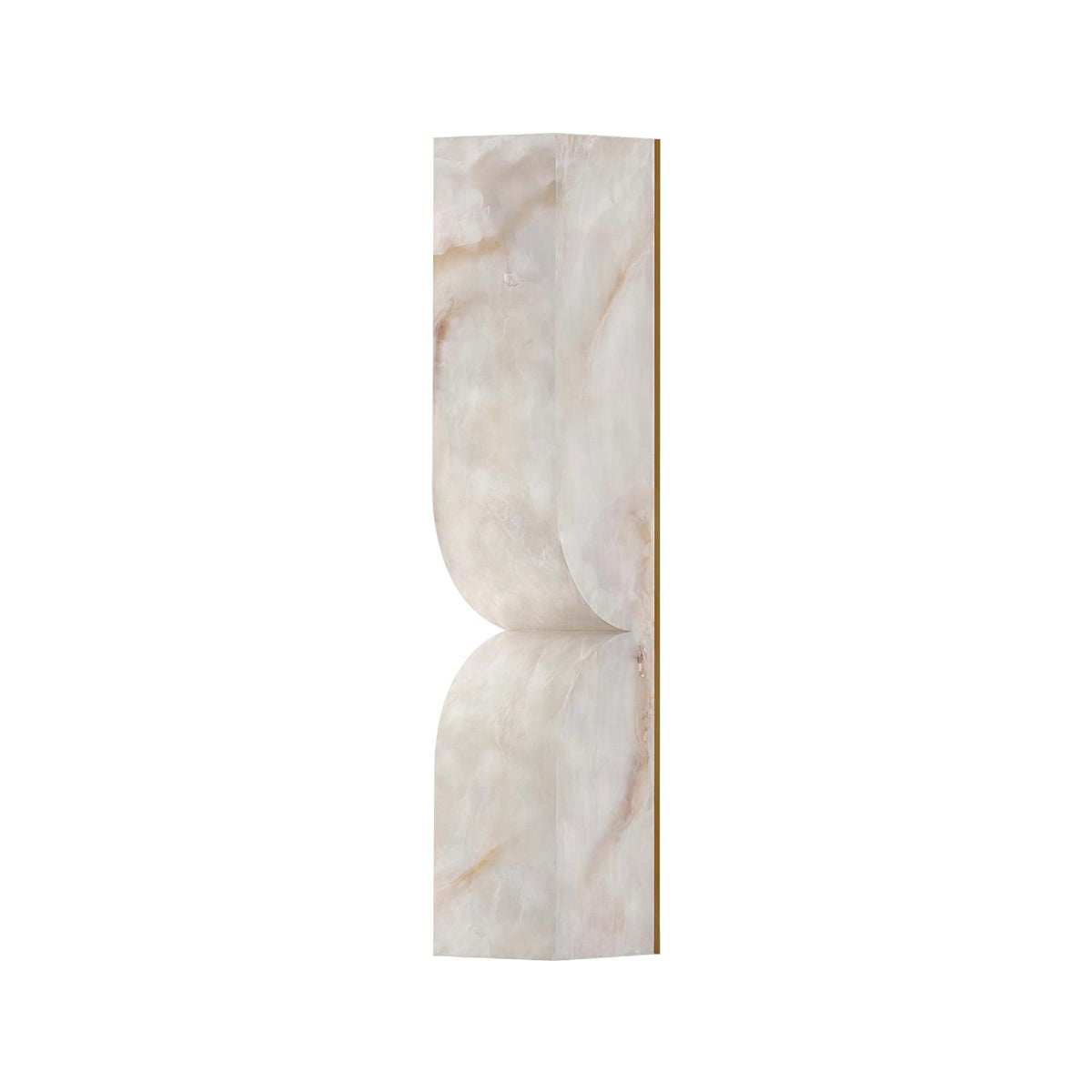 Lena Wandleuchte aus Alabaster mit Stecker