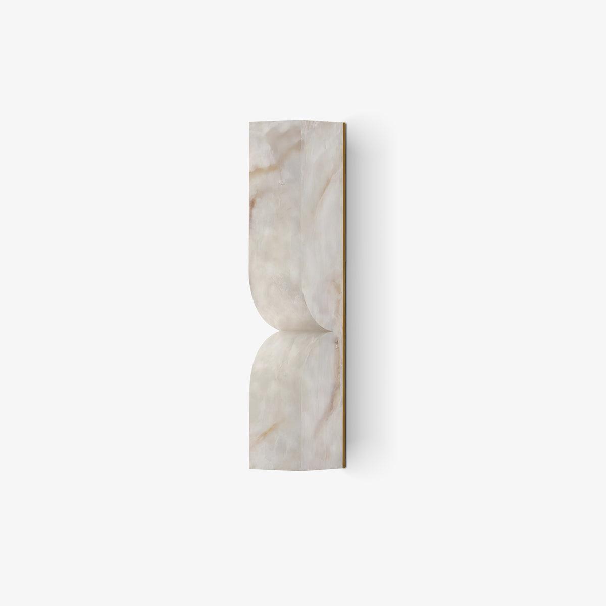 Lena Wandleuchte aus Alabaster mit Stecker