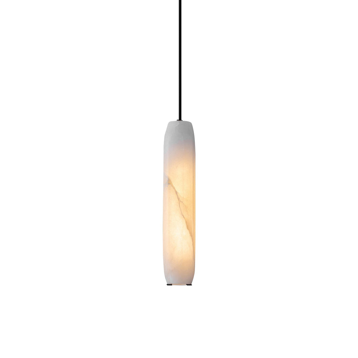 Orven Flute zeitgenössische minimalistische Alabaster-Pendelleuchte