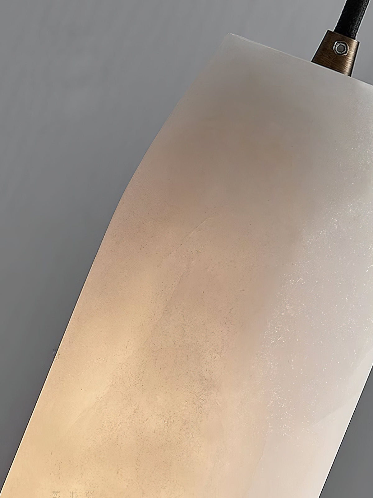 Orven Flute zeitgenössische minimalistische Alabaster-Pendelleuchte