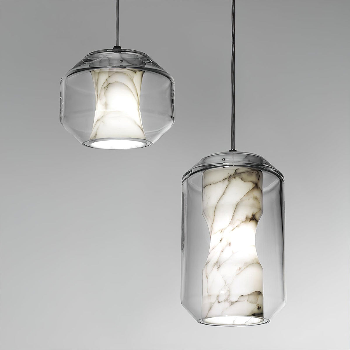 Aveneriella Alabaster Pendelleuchte