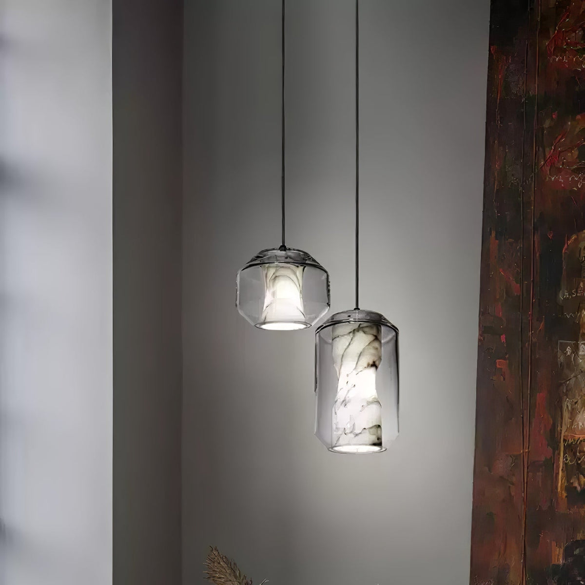 Aveneriella Alabaster Pendelleuchte
