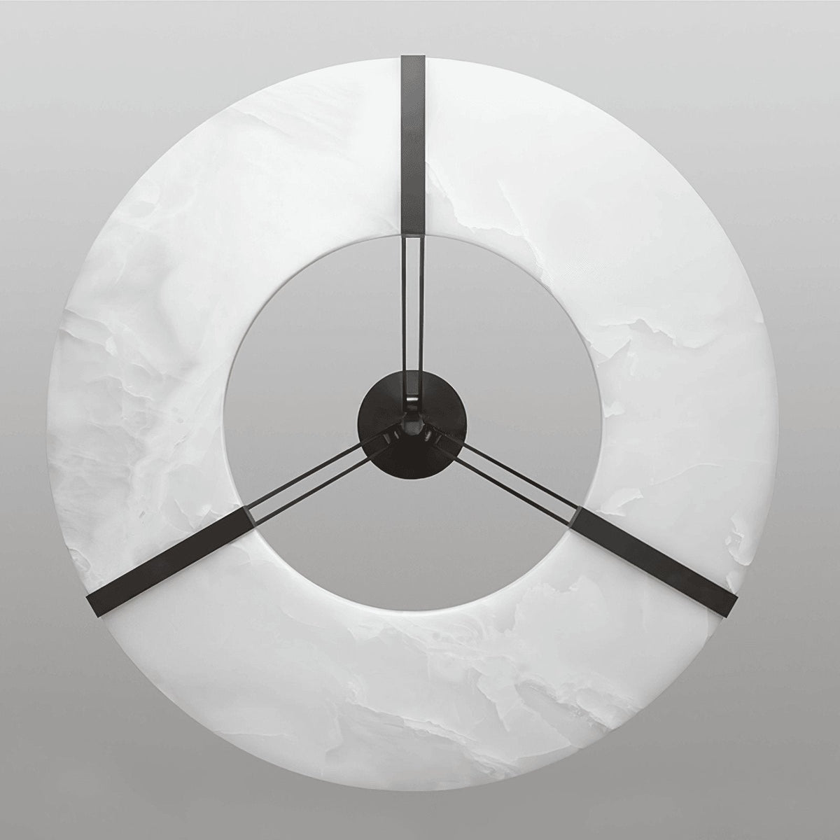 Faelor Alabaster-Ring-Pendelleuchte
