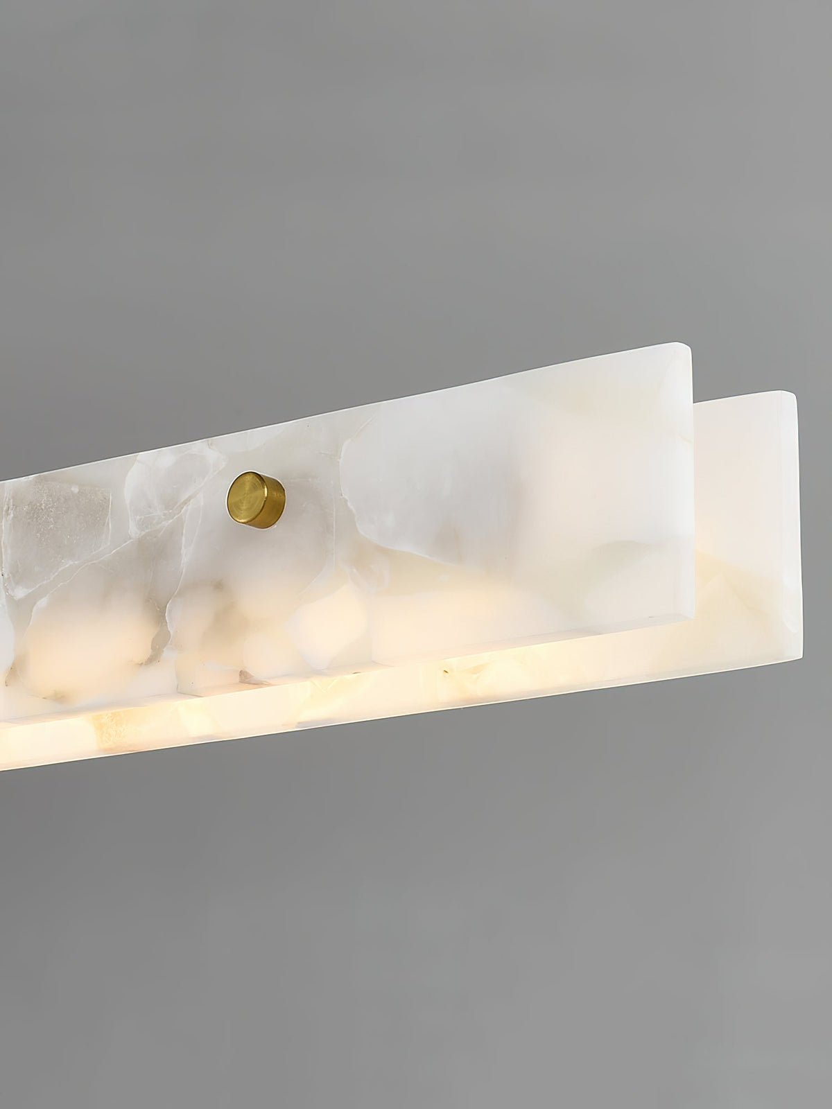 Vexor LED moderne lineare Pendelleuchte aus Alabaster