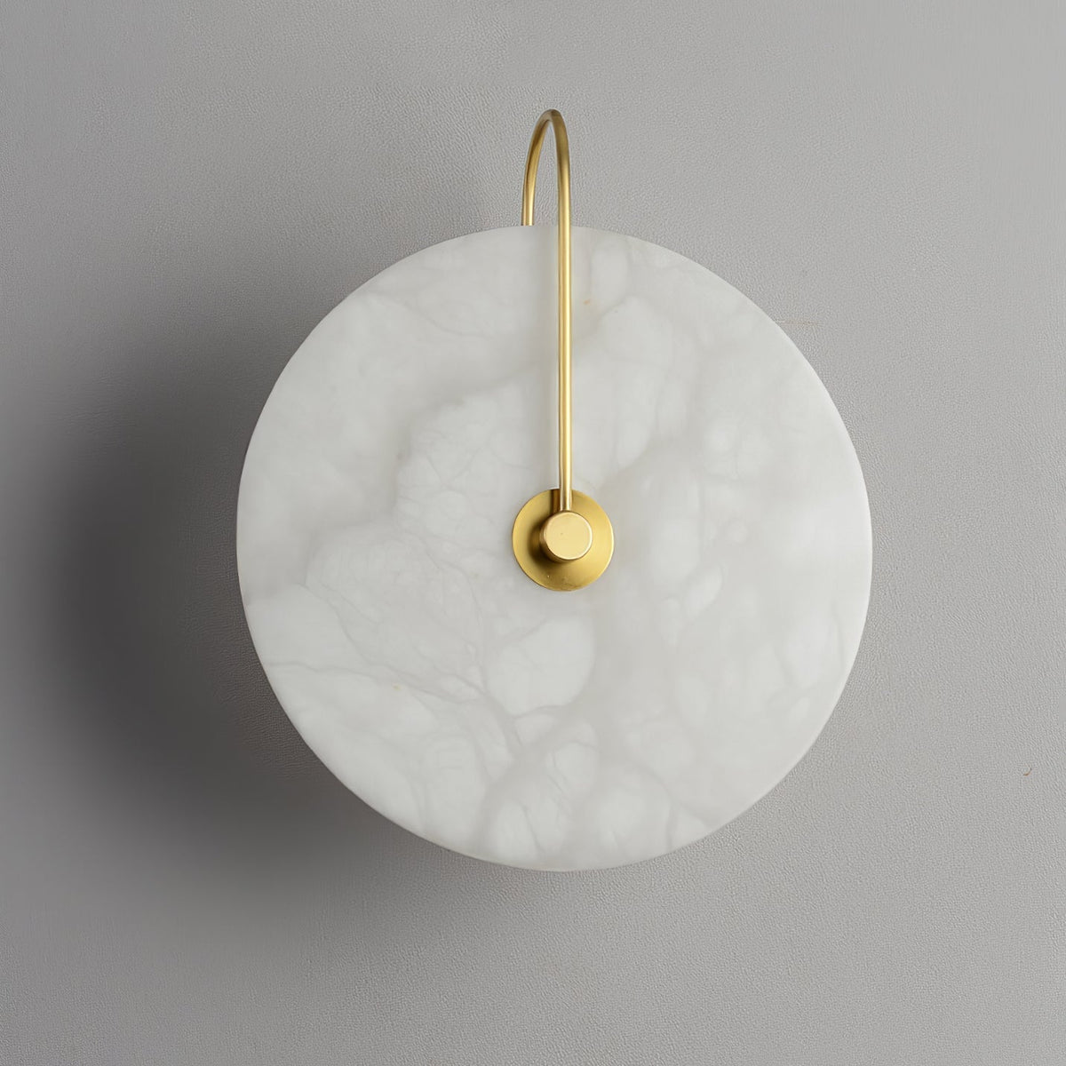 Albeenne Alabaster Kugel-Wandleuchte
