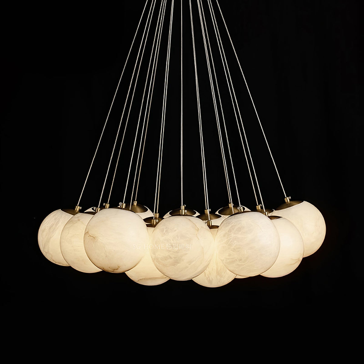 Cyrel Alabaster Kronleuchter