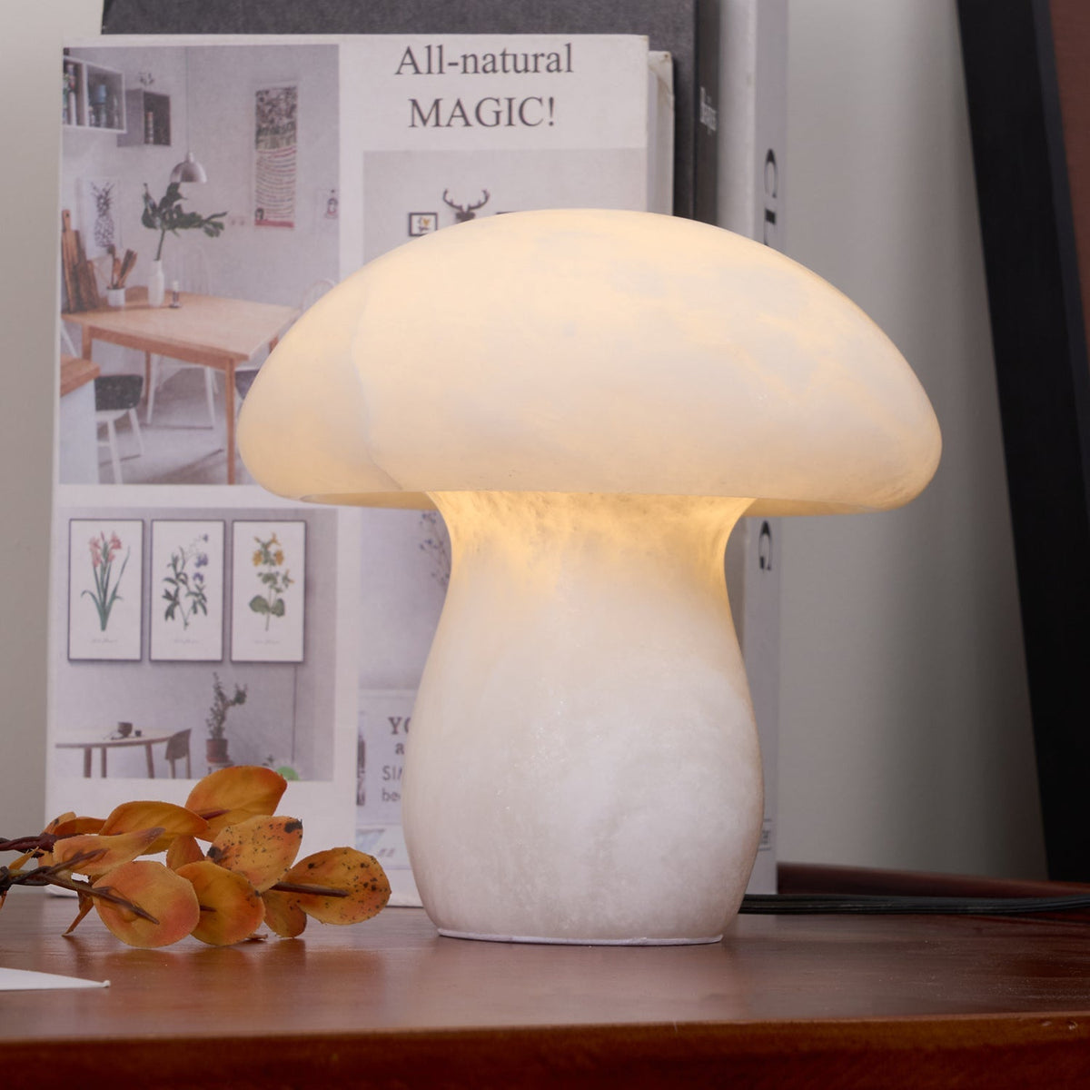 Eirarena Alabaster-Tischleuchte