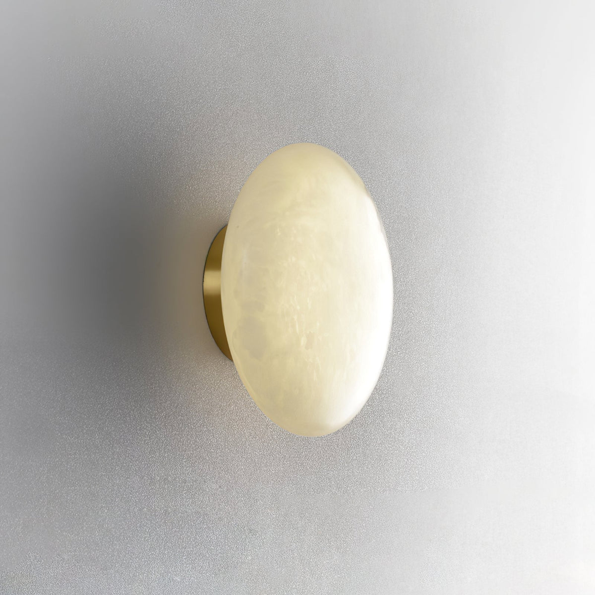 Vanorara Minimalistische Alabaster-flache Deckenleuchte