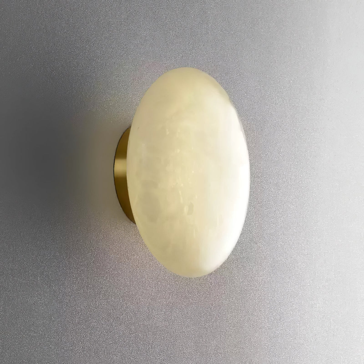 Vanorara Minimalistische Alabaster-flache Deckenleuchte