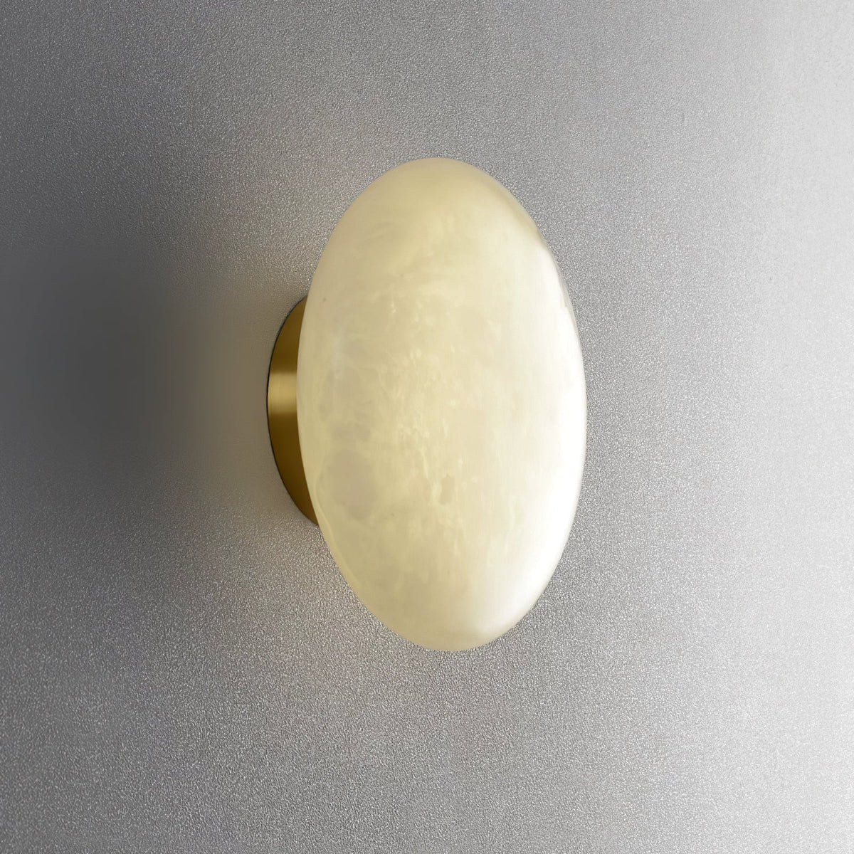 Vanorara Minimalistische Alabaster-flache Deckenleuchte
