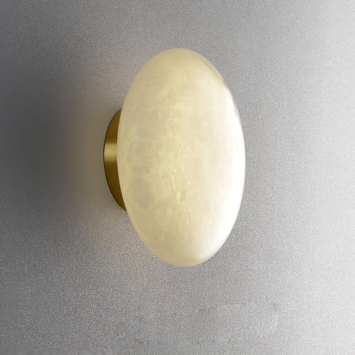 Vanorara Minimalistische Alabaster-flache Deckenleuchte