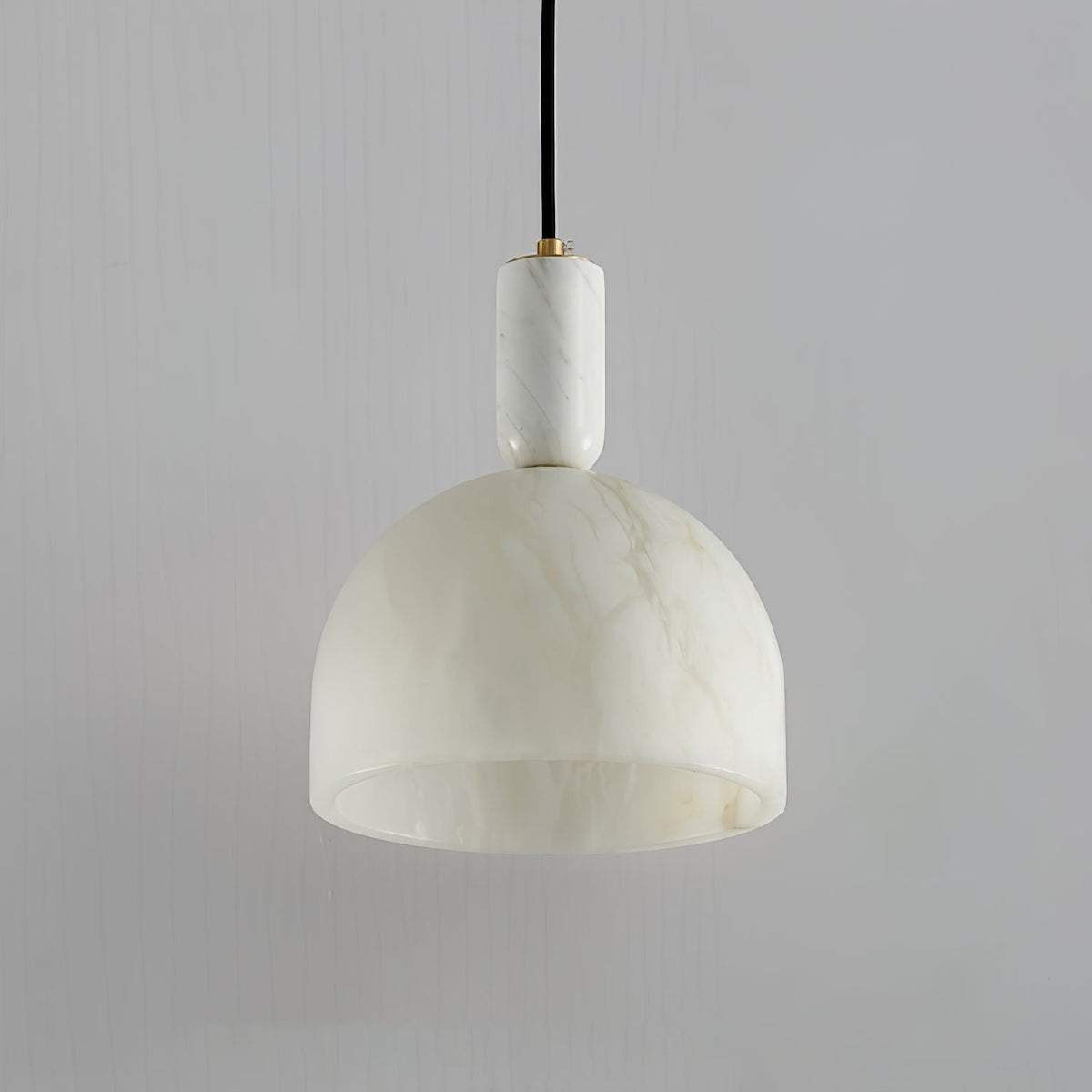 Leda Minimalistische Pendelleuchte aus Alabaster