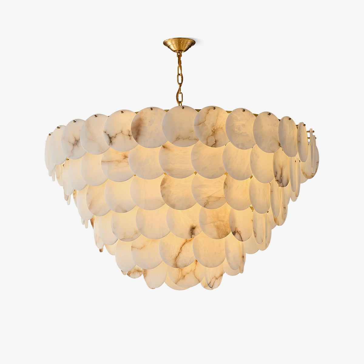 Nivarora Kronleuchter aus Alabaster
