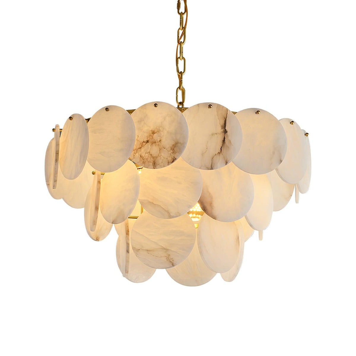 Nivarora Kronleuchter aus Alabaster