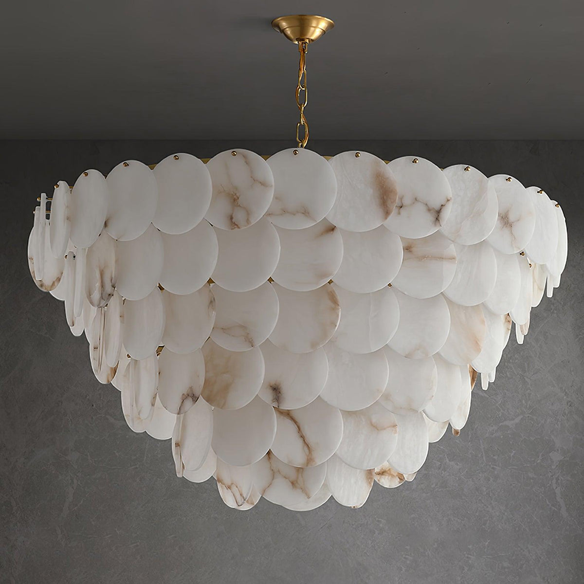 Nivarora Kronleuchter aus Alabaster