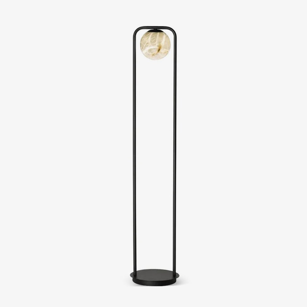 Callista Minimalistische Stehleuchte aus Alabaster