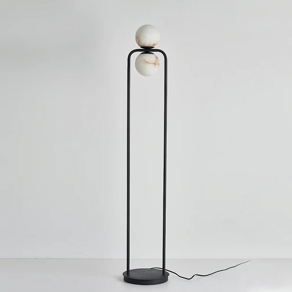 Callista Minimalistische Stehleuchte aus Alabaster