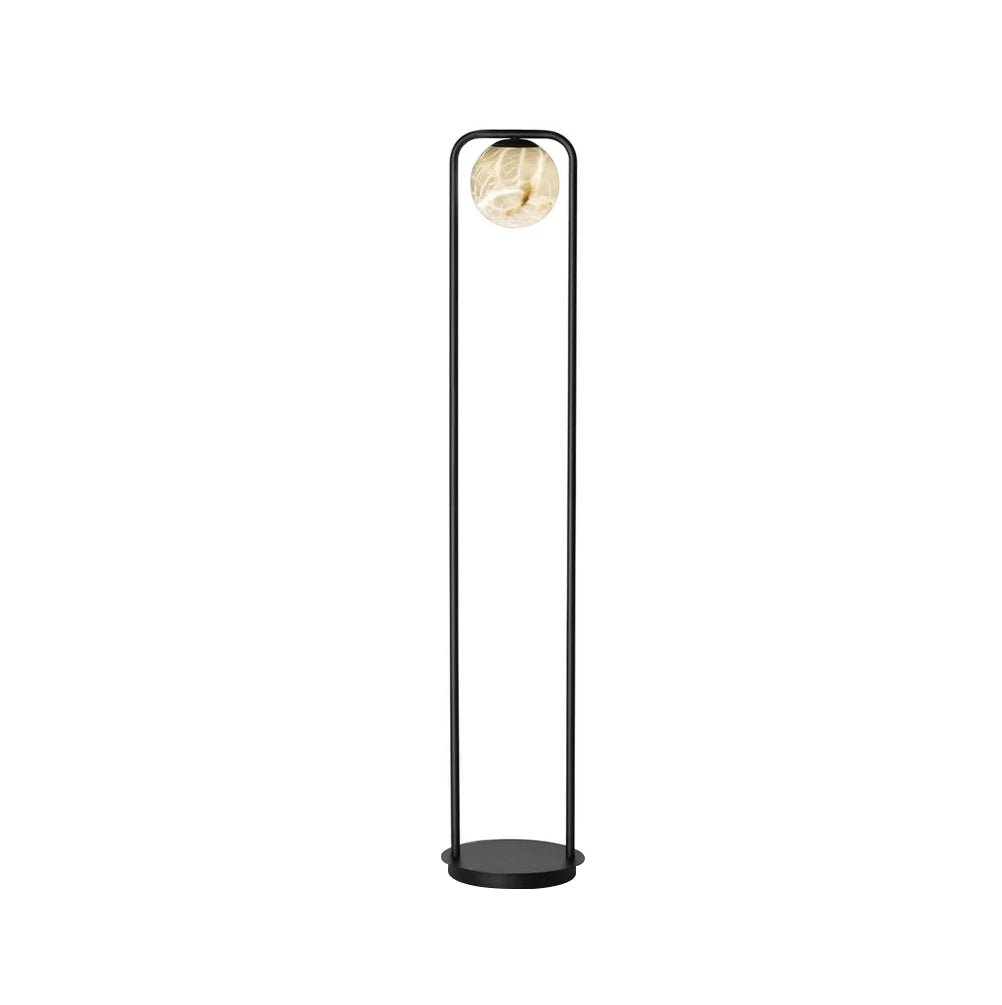 Callista Minimalistische Stehleuchte aus Alabaster
