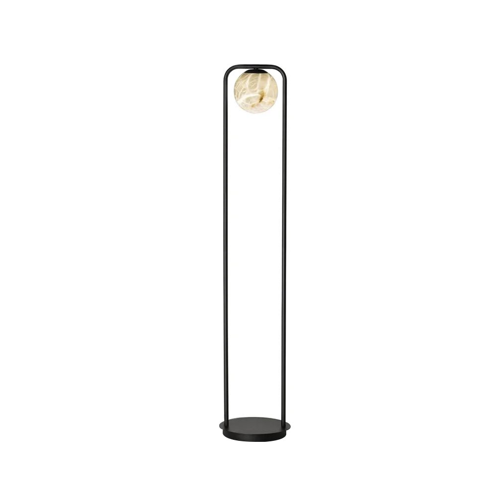 Callista Minimalistische Stehleuchte aus Alabaster