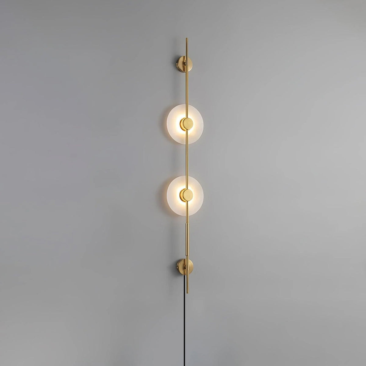 Albarina Alabaster Wandleuchte mit Stecker