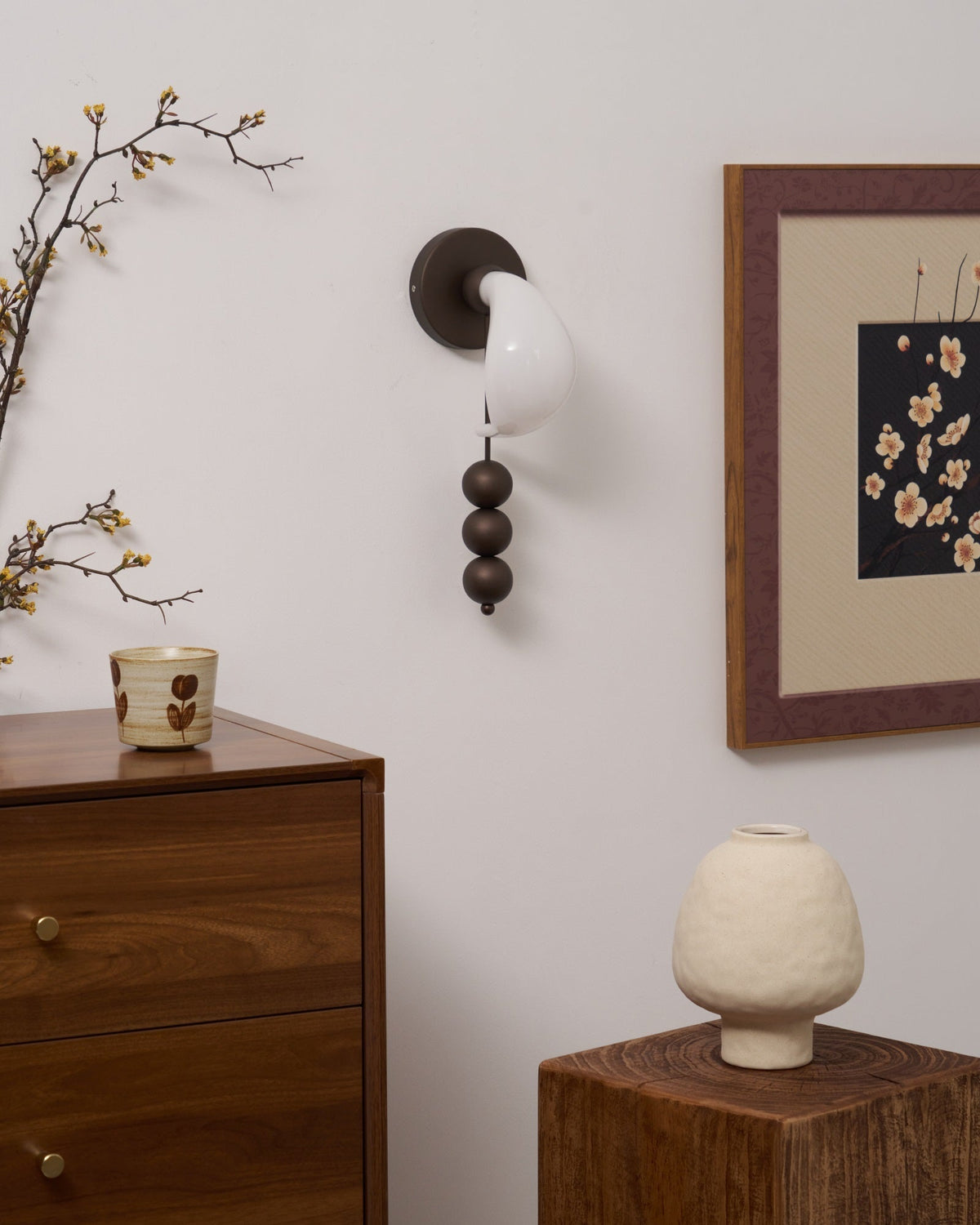 Viphaor Premium Elegance Kunstglas-Wandleuchte