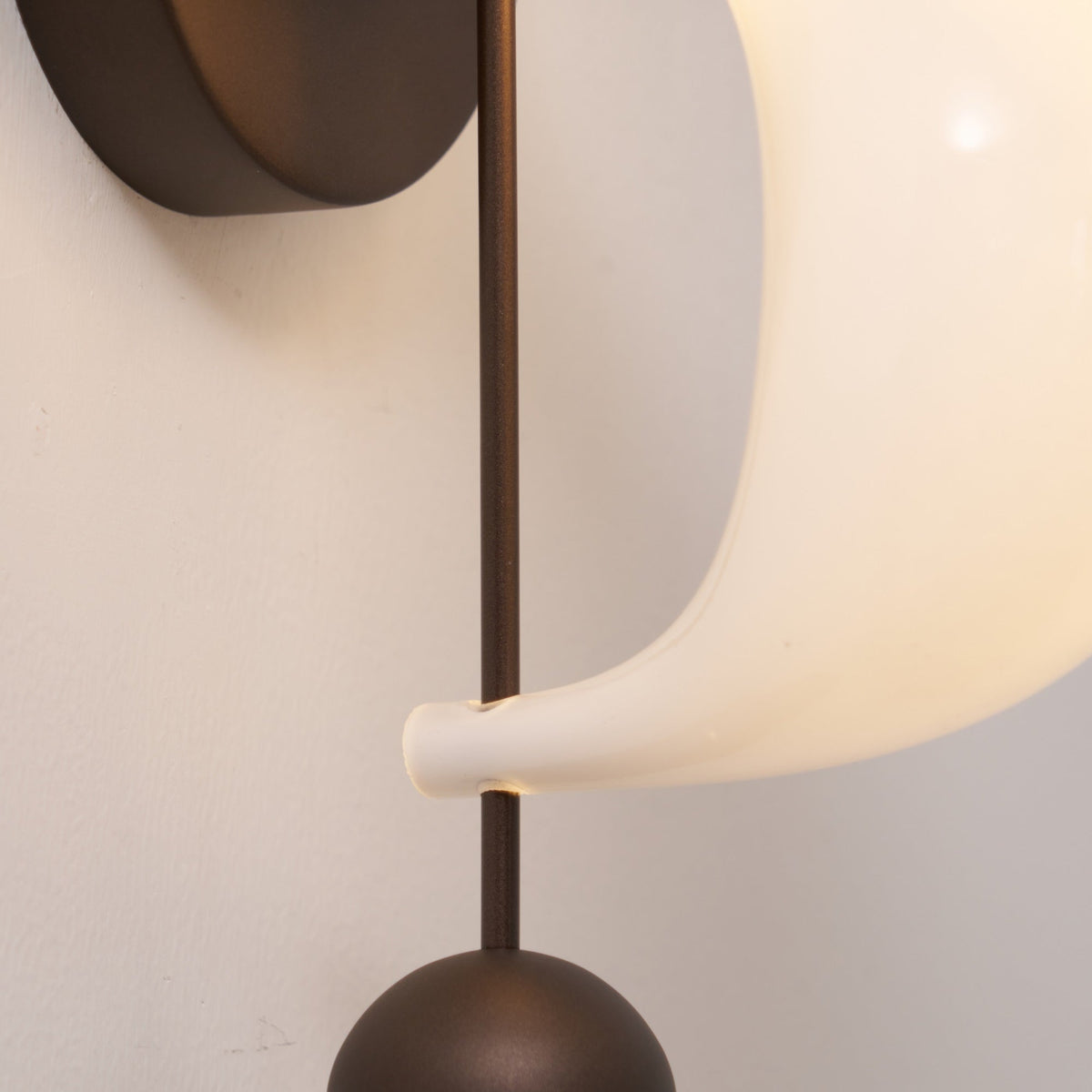 Viphaor Premium Elegance Kunstglas-Wandleuchte