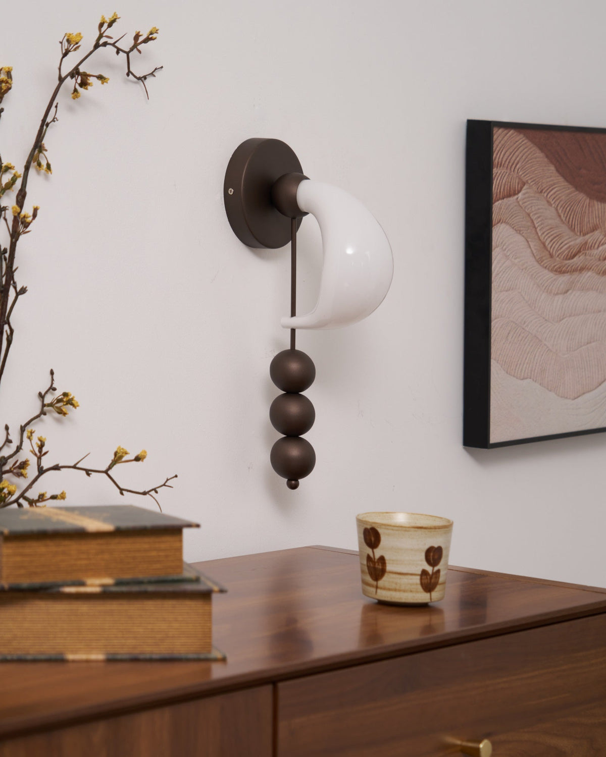 Viphaor Premium Elegance Kunstglas-Wandleuchte