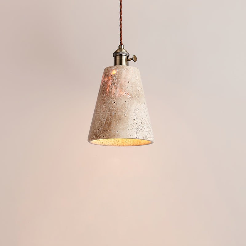 Qisk Travertine Pendelleuchte