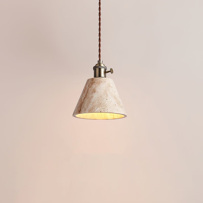 Qisk Travertine Pendelleuchte