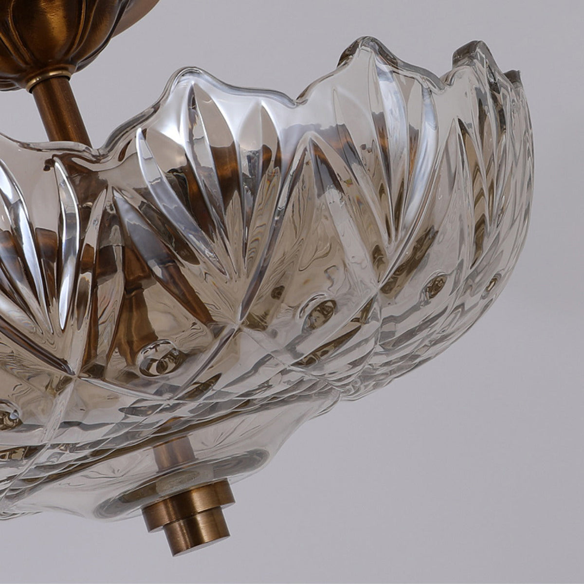 Qvistuvyi luxuriöse Deckenleuchte aus Glas im postmodernen Stil