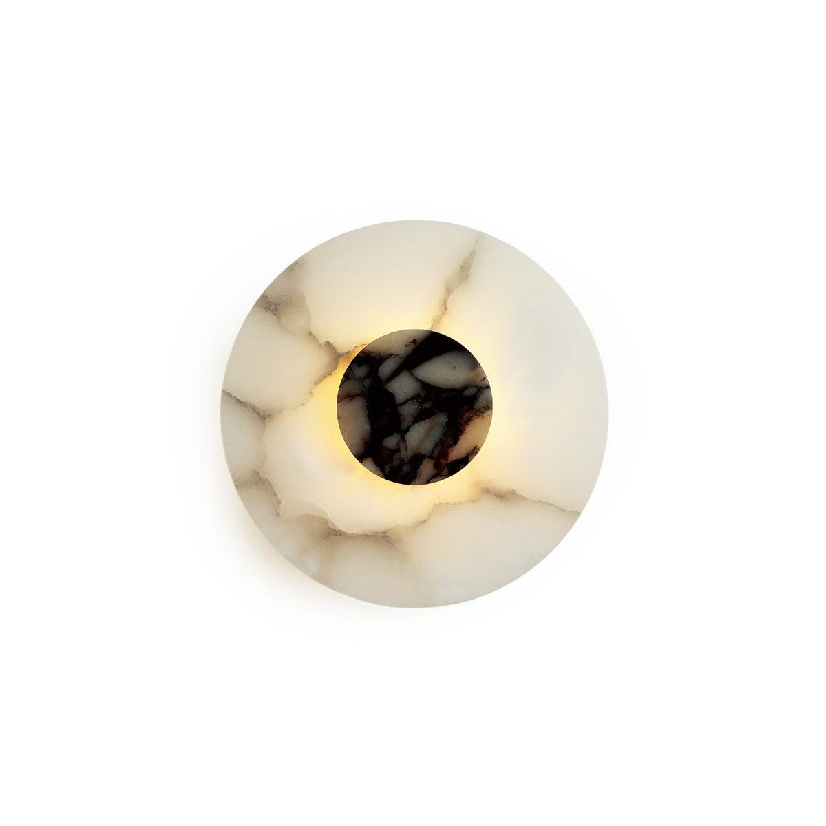 Rauduvyi zeitgenössische minimalistische Wandleuchte aus Alabaster