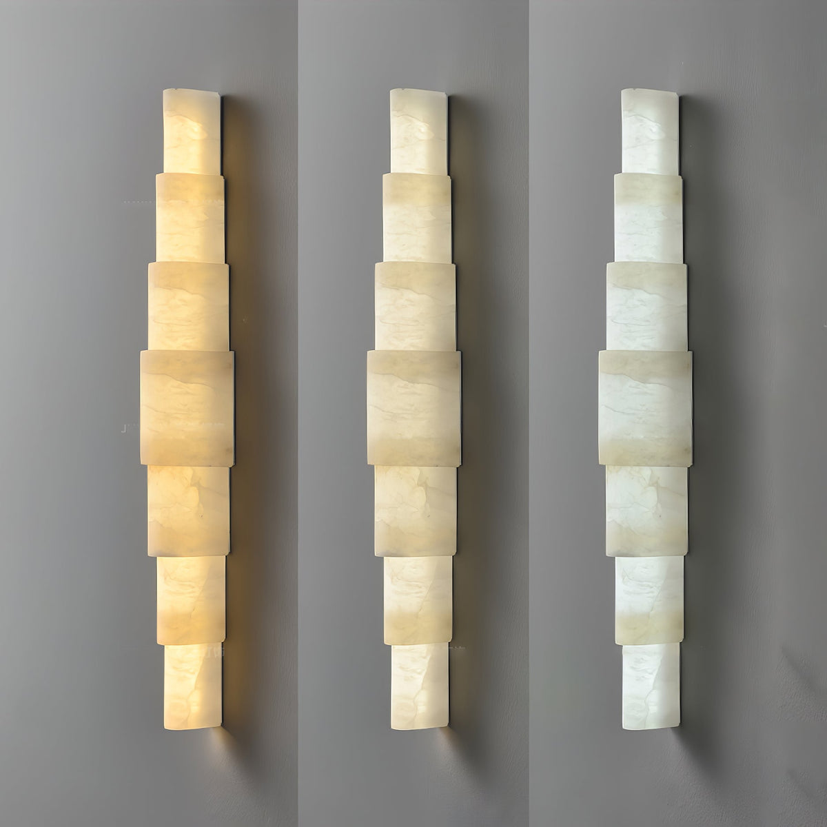 Raya Wandleuchte aus Alabaster